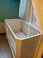 Ledikantje met handgemaakt hemeltje (ophalen), Kinderen en Baby's, Babywiegjes en Ledikanten, Ophalen of Verzenden, Gebruikt, Ledikant