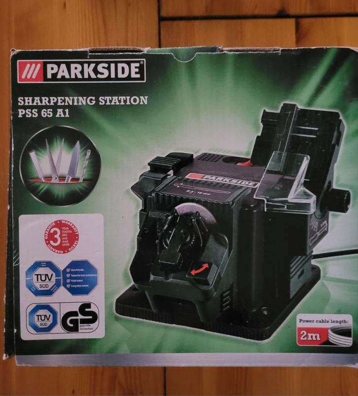 Parkside Slijpstation PSS 65 A1 - Nieuw in doos, Doe-het-zelf en Verbouw, Gereedschap | Overige machines, Nieuw, Ophalen of Verzenden