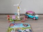 Lego friends 41443 Olivia's Elektrische auto en windmolen, Ophalen of Verzenden, Gebruikt