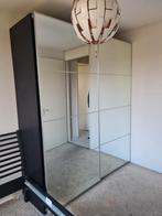 Pax kledingkast spiegel deuren. Leveren/Monteren mogelijk, Huis en Inrichting, Kasten | Kledingkasten, 200 cm of meer, Ikea, Met klep(pen)