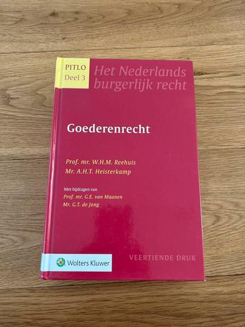 Pitlo 3 - Goederenrecht, veertiende druk beschikbaar voor biedingen