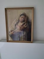Te koop: Reproductie Maria met kind van C.C.E.J Firenze., Gebruikt, Christendom | Katholiek, Kaart of Prent, Ophalen