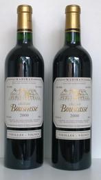 Chateau Bouscassé 2000 Vielles Vignes Twee flessen zie foto, Frankrijk, Ophalen of Verzenden, Zo goed als nieuw, Rode wijn