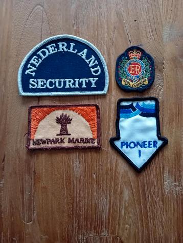 Badge Collectie: Nederland, Engels, Amerikaans beschikbaar voor biedingen