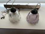 hanglamp, Huis en Inrichting, Lampen | Hanglampen, Ophalen, Gebruikt, Klassiek, Glas