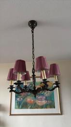 Bronzen kroonluchter, Huis en Inrichting, Lampen | Kroonluchters, Ophalen, Gebruikt, Overige materialen, Klassiek