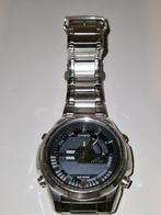 Casio horloge, Staal, Ophalen of Verzenden, Zo goed als nieuw, Staal