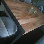 Mango houten eettafel, Huis en Inrichting, Complete inboedels, Ophalen