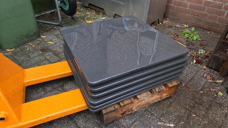 6 keramische bladen - tafelblad buiten, Huis en Inrichting, Tafels | Eettafels, Nieuw, 50 tot 100 cm, 50 tot 100 cm, Vierkant