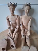 Antieke Processiepoppen terracotta, Ophalen of Verzenden
