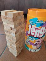 Jenga - originele spel met 53 hardhouten blokjes, Gebruikt, Een of twee spelers, Parker Hasbro, Ophalen of Verzenden