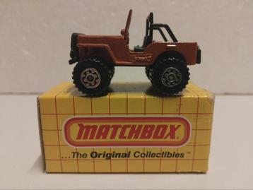 Matchbox #5 Jeep Renegate Eagle 4x4 bruin 3INCH beschikbaar voor biedingen