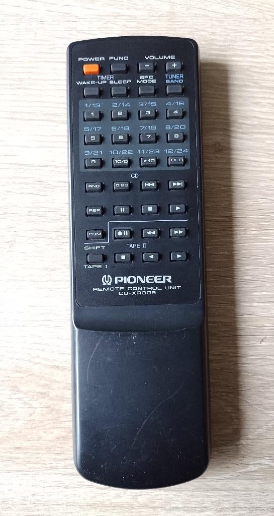 Pioneer cu-xr009 afstandsbediening origineel cu xr009, Ophalen of Verzenden, Gebruikt, Origineel, Receiver of Versterker