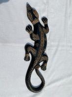 Australische gekko van hout, Verzamelen, Dierenverzamelingen, Ophalen of Verzenden, Reptiel of Amfibie, Beeldje of Figuurtje