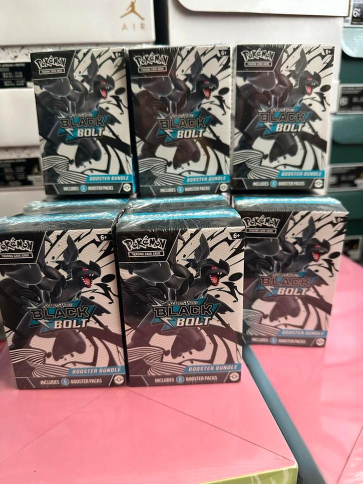 Pokemon Scarlet & Violet Black Bolt Booster Bundle - Nieuw!, Hobby en Vrije tijd, Verzamelkaartspellen | Overige, Nieuw, Booster