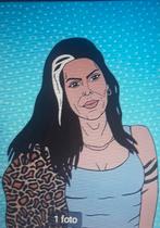 Pop Art schilderij van Beth Hart    60 x 80 cm, Huis en Inrichting, Ophalen, Zo goed als nieuw, Schilderij, 75 cm of meer