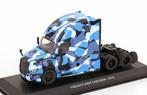 Atlas 1:43 Freightliner Cascadia Truck, blue/camouflage 2018, Hobby en Vrije tijd, Modelauto's | 1:43, Overige merken, 19,95, -