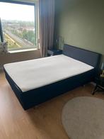 Boxspring JYSK 140x200, Huis en Inrichting, Ophalen, Tweepersoons, 140 cm, Zo goed als nieuw