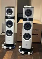 1 Pair FOCAL Sopra No. 2 Carrara White, Front, Rear of Stereo speakers, Ophalen of Verzenden, Zo goed als nieuw, 120 watt of meer