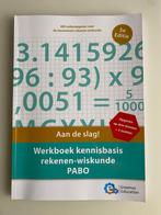 Werkboek kennisbasis rekenen-wiskunde PABO, Boeken, Nederlands, Ophalen of Verzenden, E. Kloet; N. Wolzak; R. Moraal; Erasmus Education
