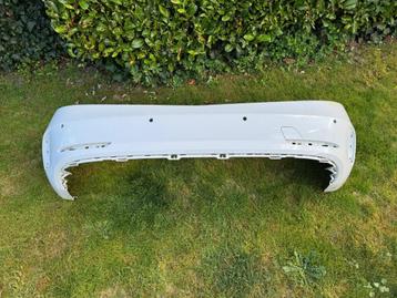 Achterbumper Mercedes SLC 180 AMG R172 wit met scheurtje beschikbaar voor biedingen