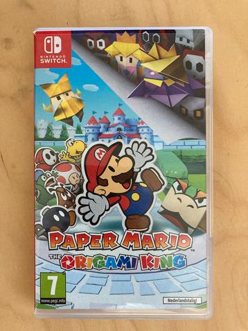 Paper Mario: The Origami King Nintendo Switch beschikbaar voor biedingen