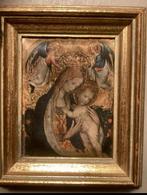 Kleine ingelijste Madonna, Ophalen of Verzenden, Kaart of Prent