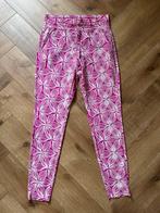 Studio anneloes stairdown batik broek M roze/offwhite, Maat 38/40 (M), Kort, Ophalen of Verzenden, Zo goed als nieuw