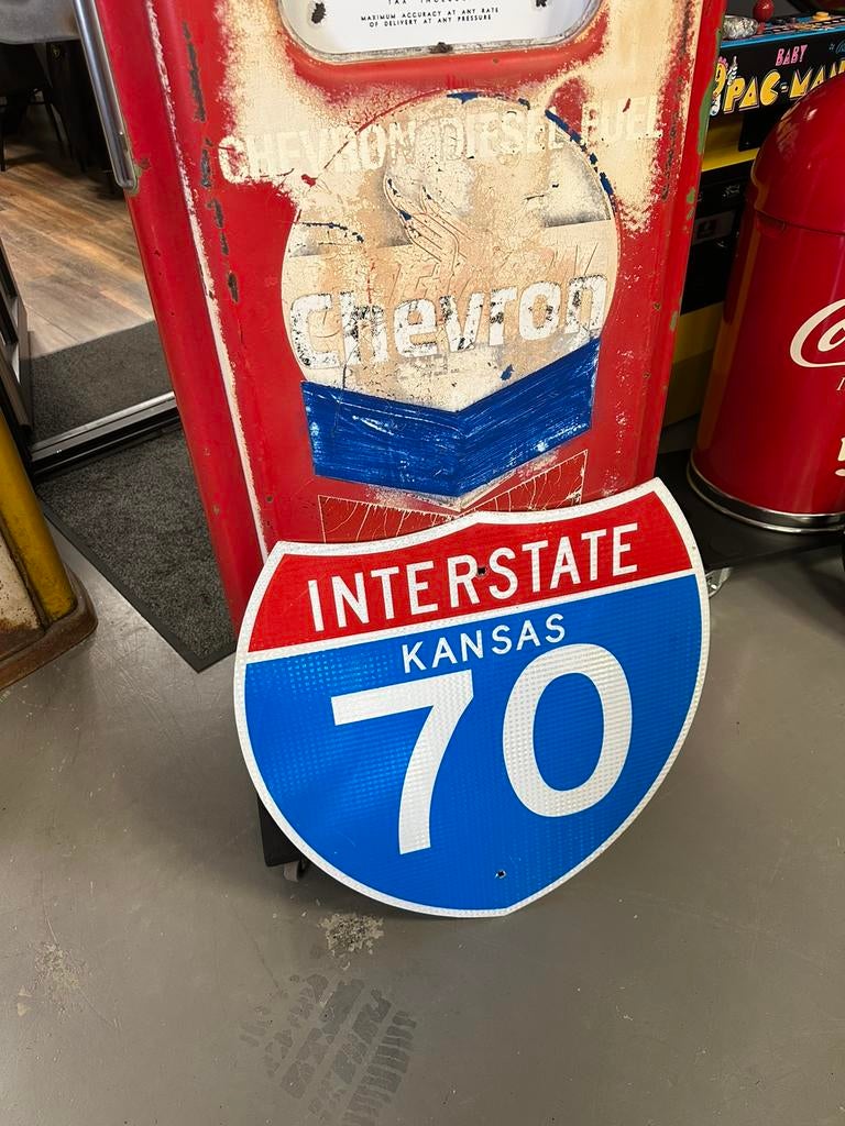 USA Traffic Sign Insterstate 70 Kansas Amerikaans bord