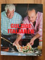 Twee gulzige Italianen Antonio Carluccio kookboek, Boeken, Kookboeken, Zo goed als nieuw, Verzenden