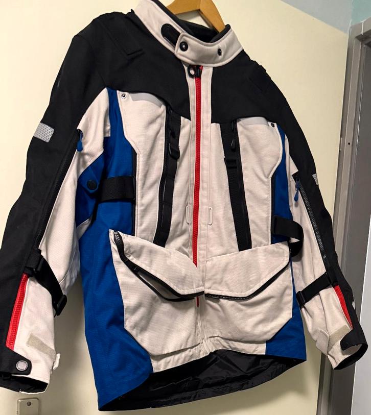 REV’IT GoreTex motorpak complete set zo goed als nieuw±400km, Motoren, Kleding | Motorkleding, Combipak, Heren, Nieuw zonder kaartje