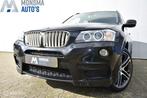 BMW X3 xDrive28i M-Sport Saphirschwarz Pano 20" LMV Camera H, Euro 5, Gebruikt, Zwart, 2000 kg