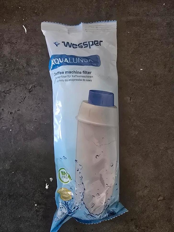 5x Wessper Aqualunga Koffiemachine Waterfilter, Witgoed en Apparatuur, Koffiezetapparaten, Nieuw, Koffiemachine, 10 kopjes of meer
