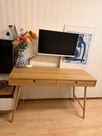 Mooi JYSK bureau + gratis bureaustoel, Ophalen, Gebruikt, Bureau