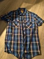 Levi's Blauw Geruit Overhemd Maat L, Kleding | Heren, Overhemden, Ophalen of Verzenden, Gedragen, Blauw, Halswijdte 41/42 (L)