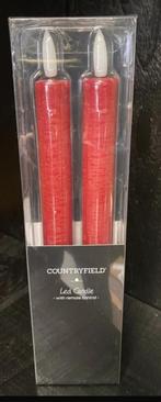 Neuwe Counrryfield led kaarsen, Huis en Inrichting, Woonaccessoires | Kandelaars en Kaarsen, Ophalen of Verzenden, Nieuw