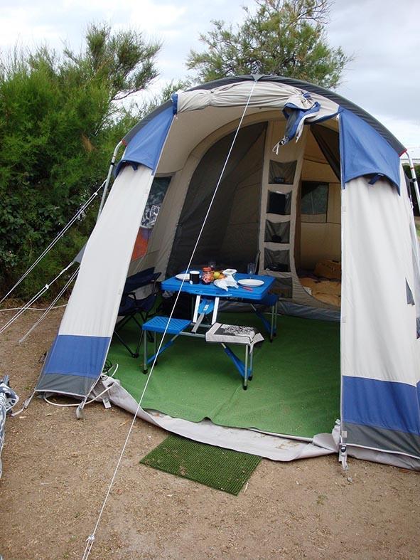 Obelink Kuiptent Katoen - Zware Kwaliteit, Caravans en Kamperen, Tenten, tot en met 4, Zo goed als nieuw, Ophalen