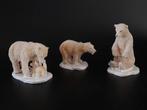 Polar bears LEMAX b105 santa wonderland kerstdorp, Verzenden, Zo goed als nieuw