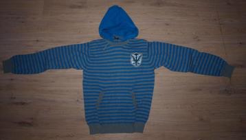 Blauw Grijs Gestreepte Trui SOHO (146-152) beschikbaar voor biedingen