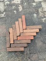 Oud gebakken waalformaat +-20m2, Ophalen of Verzenden, Gebruikt, Keramiek, Klinkers