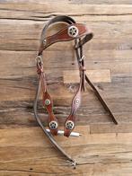 Western hoofdstel met ster concho's, Ophalen of Verzenden