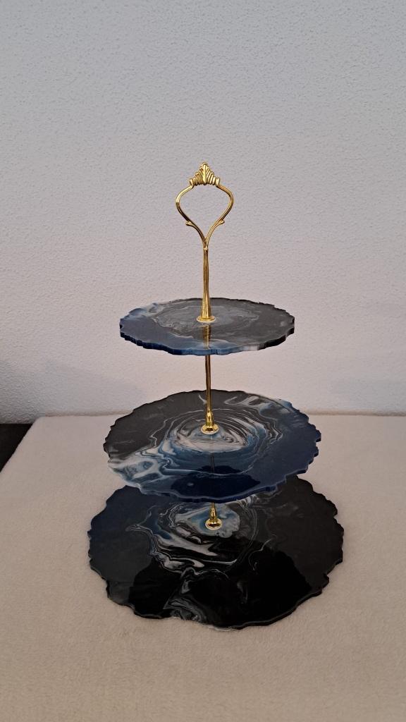 Epoxy etagère 3 lagen, Huis en Inrichting, Woonaccessoires | Etagères, Nieuw, Ophalen of Verzenden