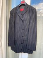 Hugo Boss Krijtstreep Kostuum - Stijlvol en Tijdloos, Kleding | Heren, Kostuums en Colberts, Maat 48/50 (M), Zwart, Ophalen of Verzenden