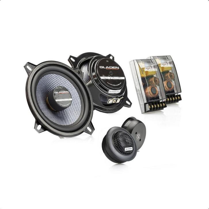 Gladen RS 130 SLIM composet 13cm ondiepe speakers, Auto diversen, Autospeakers, Nieuw, Ophalen of Verzenden