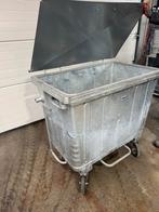 Nieuwe verzinkte container met voetpedaal, Ophalen of Verzenden