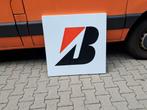 Bridgestone Logo emaille bord 80cm bij 80cm zeldzaam bord, Verzamelen, Merken en Reclamevoorwerpen, Ophalen, Reclamebord, Eu, Gebruikt