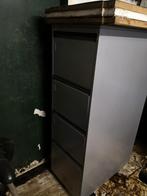 Metalen archiefkast met 4 lades, Huis en Inrichting, Ophalen, Minder dan 50 cm, Gebruikt, 100 tot 150 cm