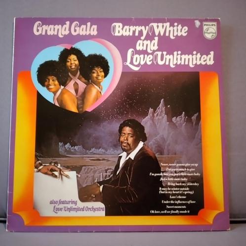 lp. barry white and love unlimited. grand gala.  ex+, Cd's en Dvd's, Vinyl | Pop, 12 inch, Ophalen of Verzenden