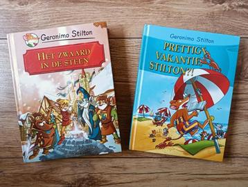 Geronimo Stilton Het zwaard in de steen + Prettige vakantie  beschikbaar voor biedingen