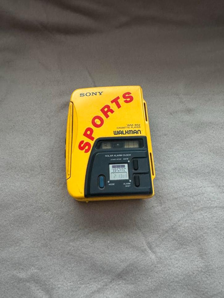 Sony WM-A52/B52 Walkman - Sportieve Cassettespeler werkend, Audio, Tv en Foto, Walkmans, Discmans en Minidiscspelers, Walkman